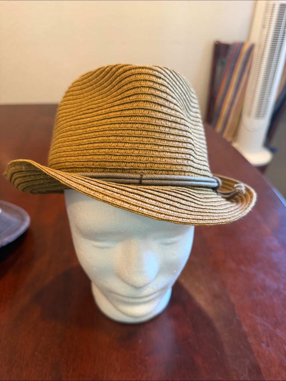 Peter Grimm Stylish natural fibers Fedora Hat one size